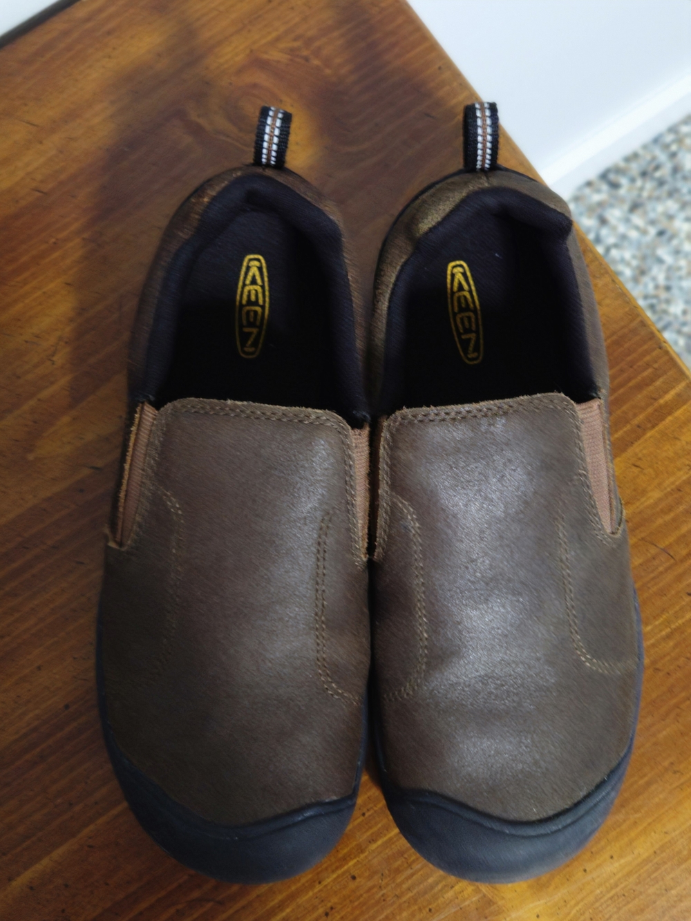 KEEN Boys Slip-On Casual Shoe - Brown
